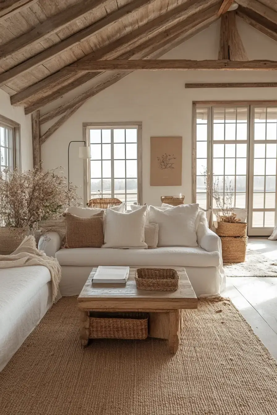 barn house interior