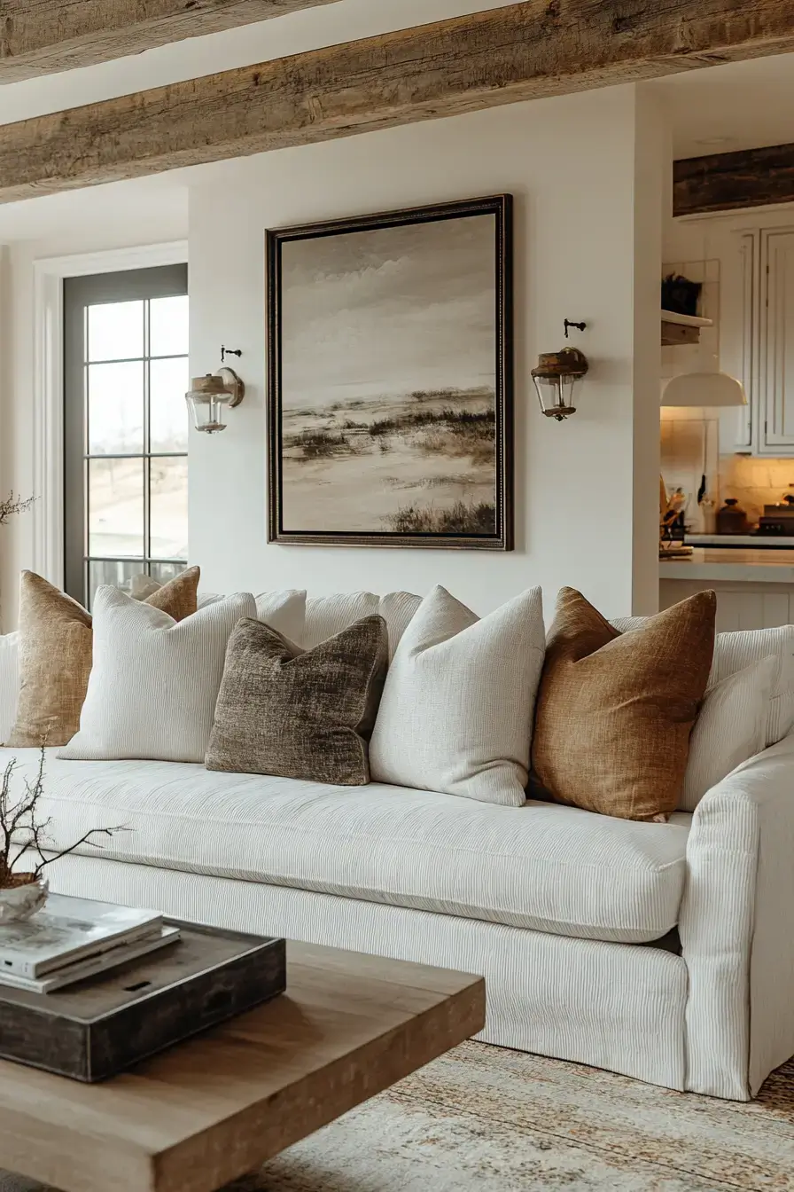 modern cottage interior