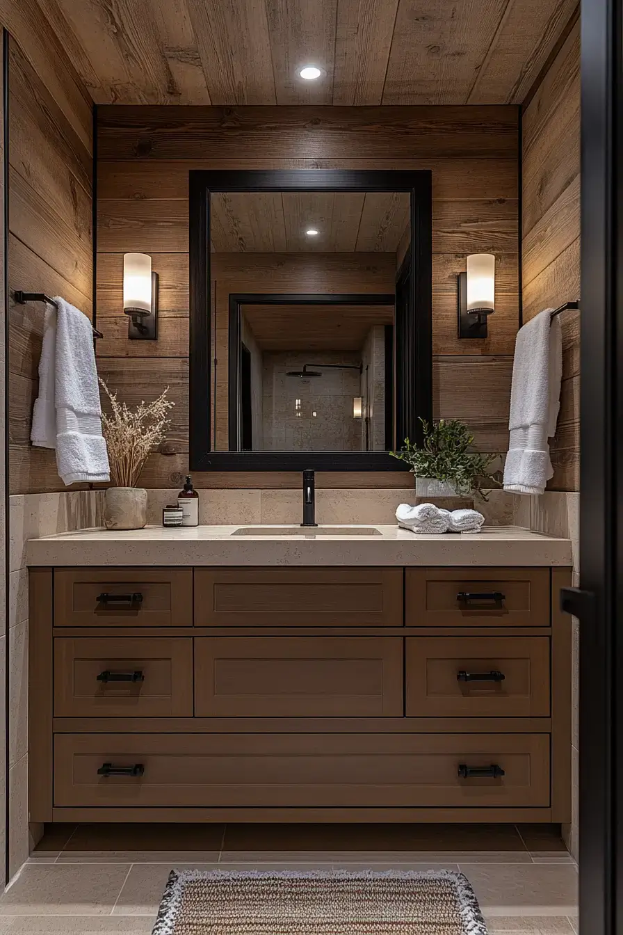 rustic bathroom ideas
