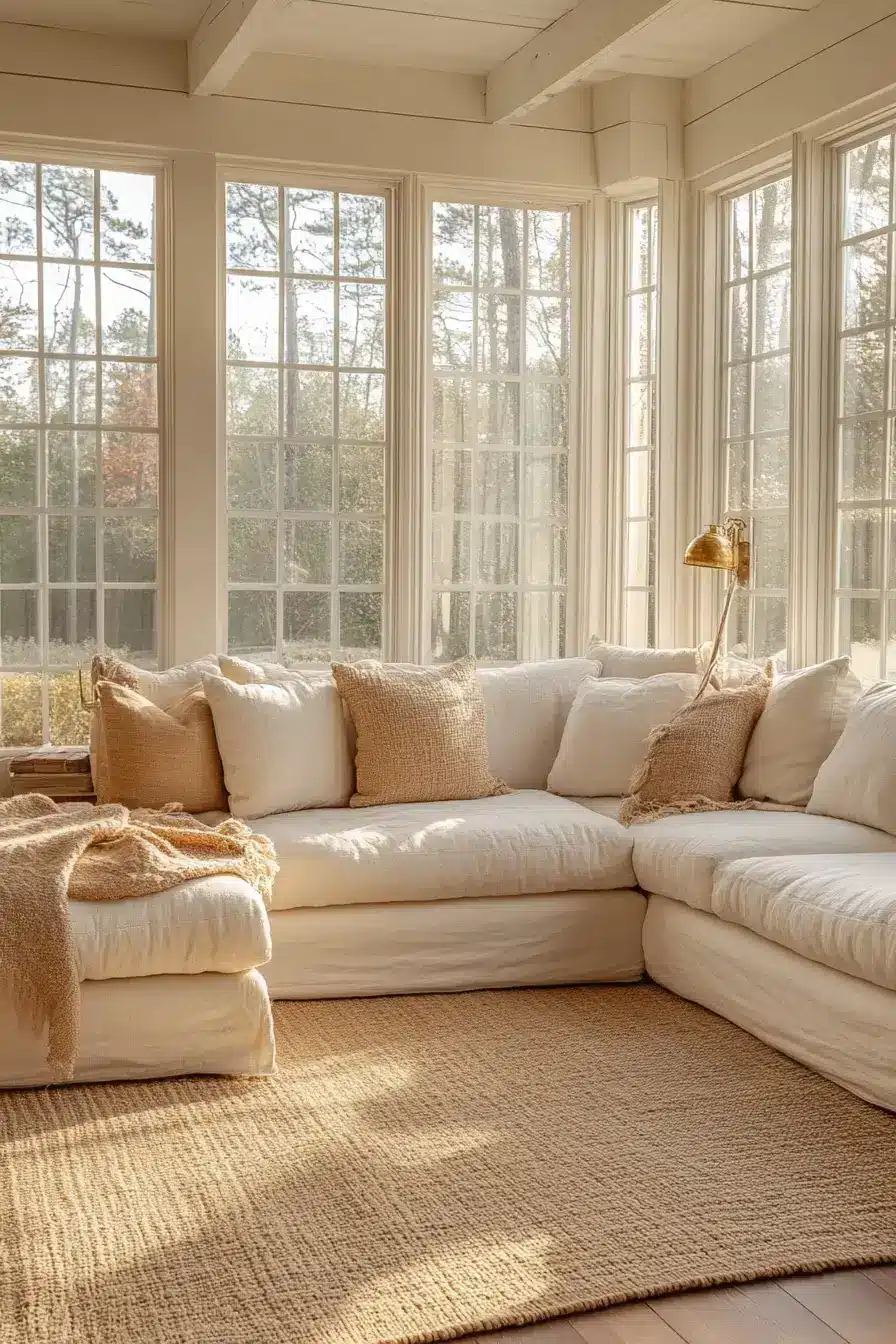modern cottage interior