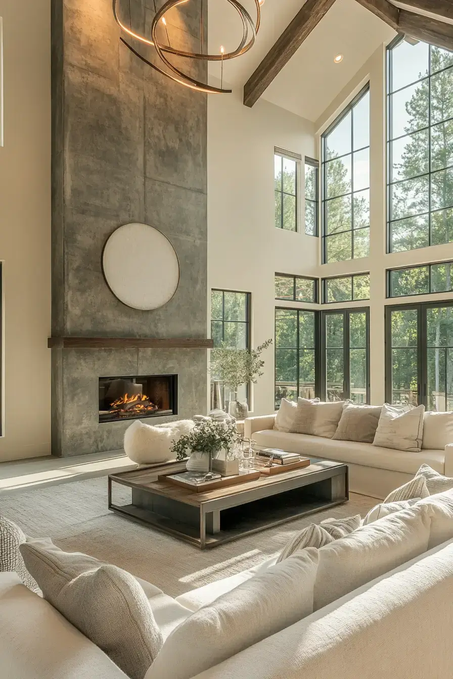 barn house interior