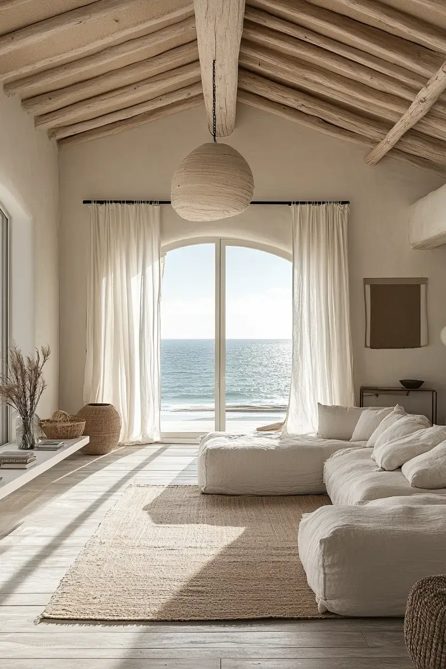 beach house interior