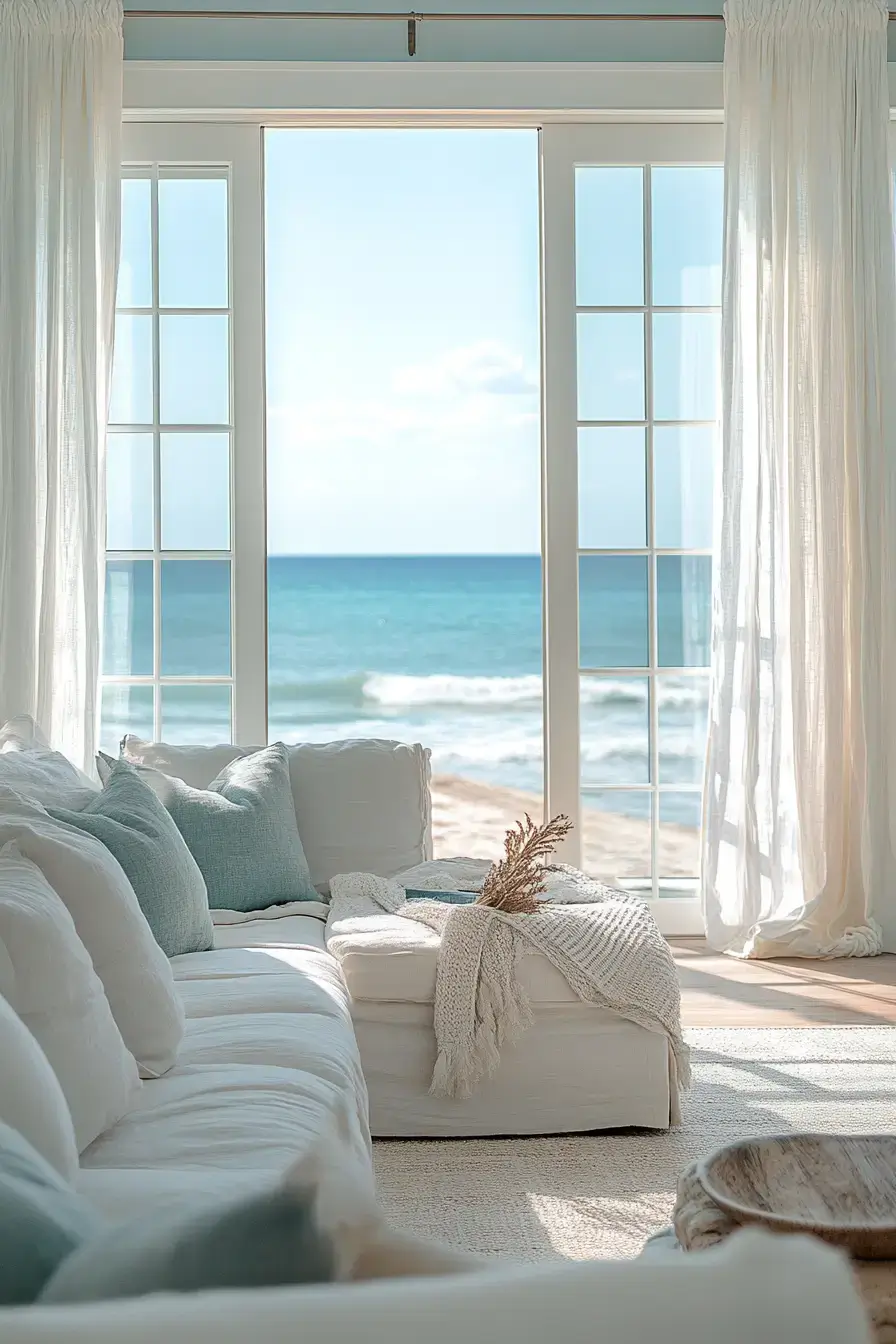 beach house interior
