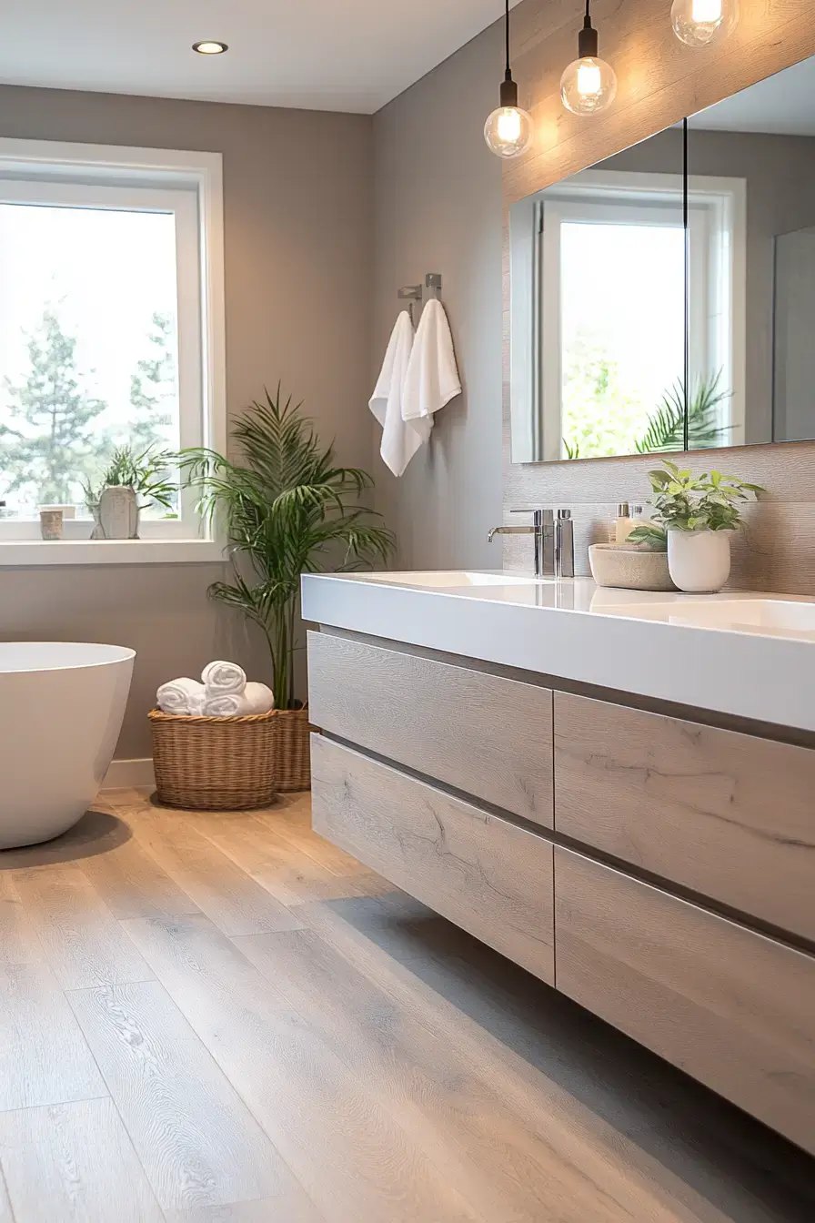 Scandinavian bathroom