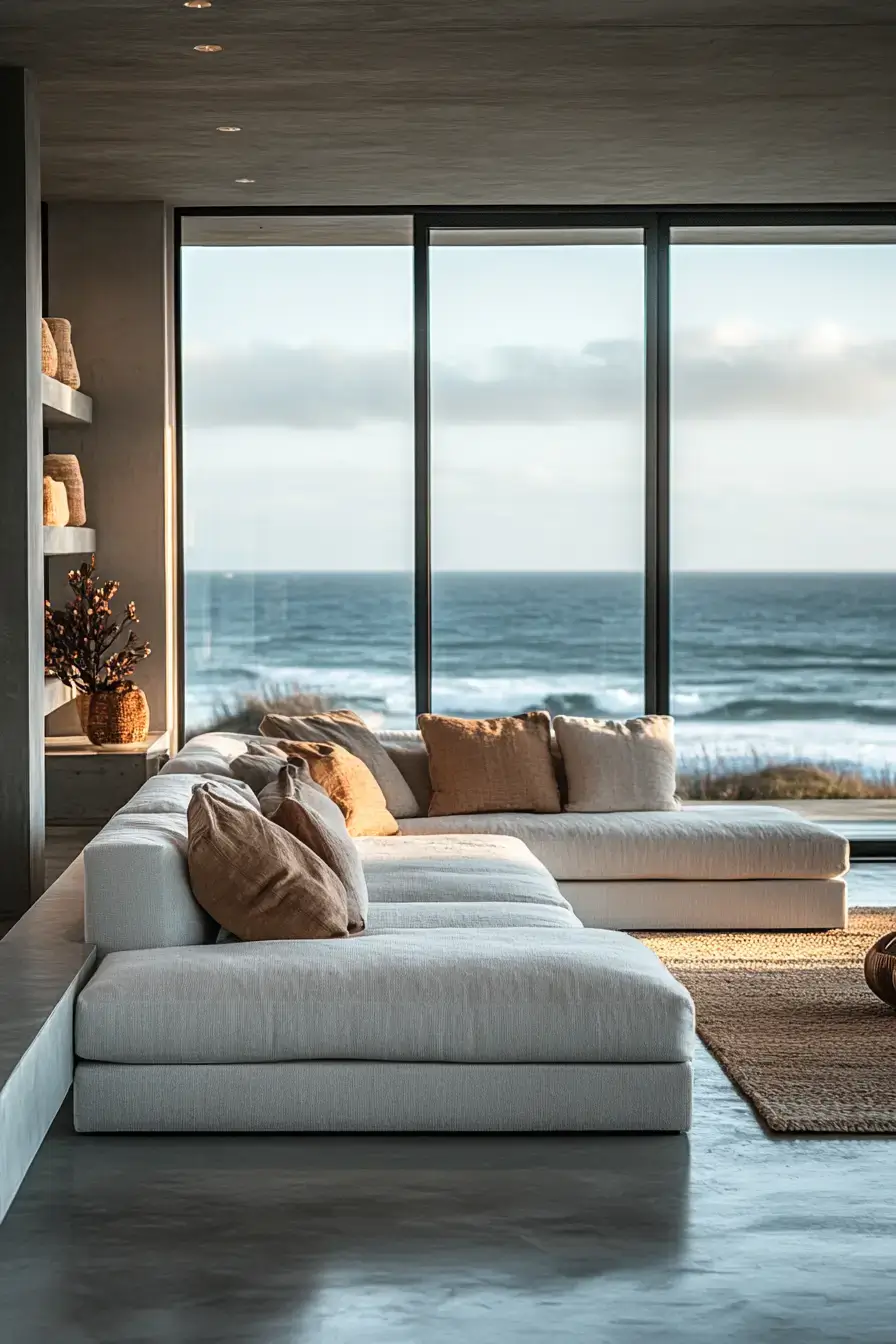 beach house interior