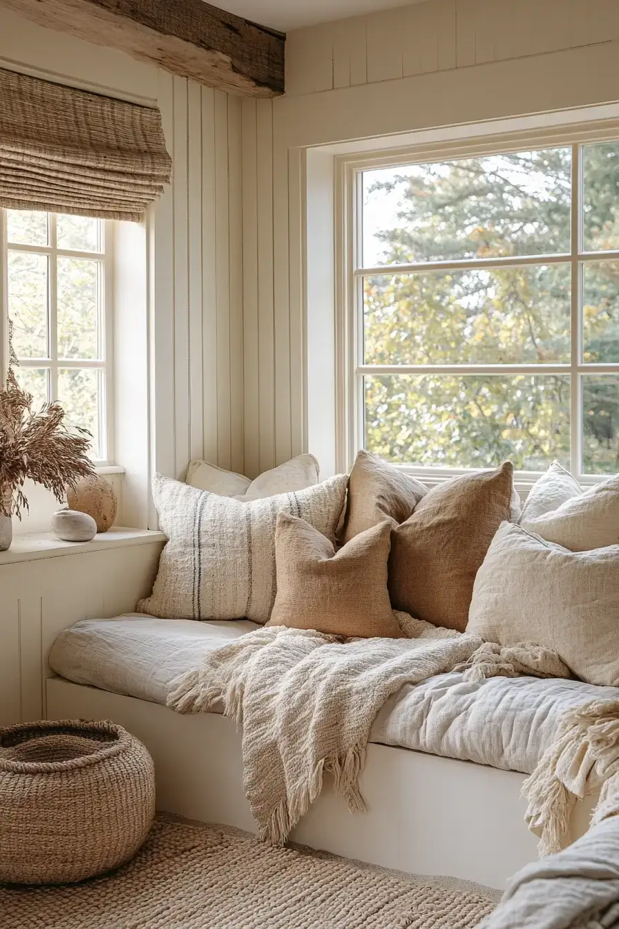 modern cottage interior