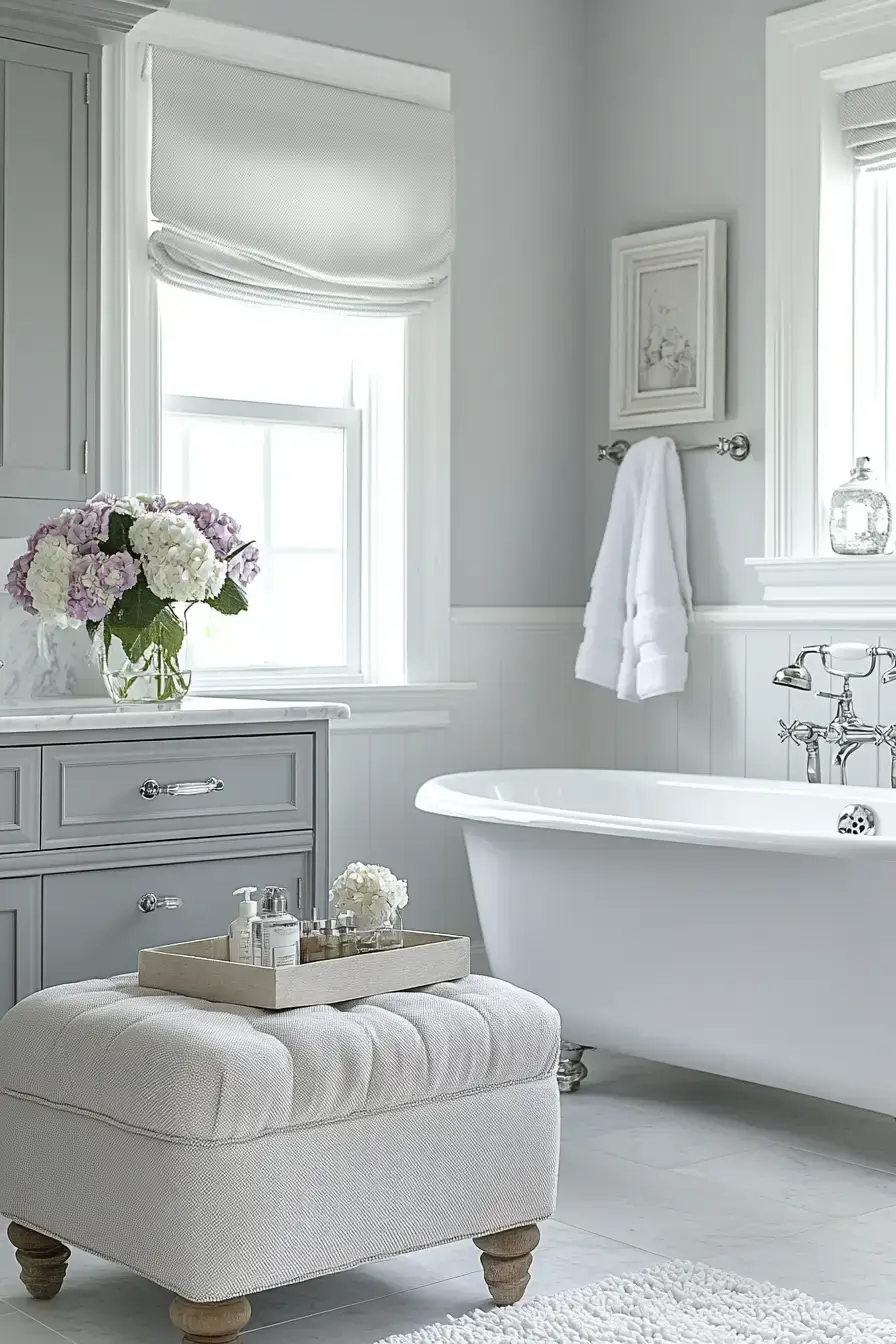 grey bathroom