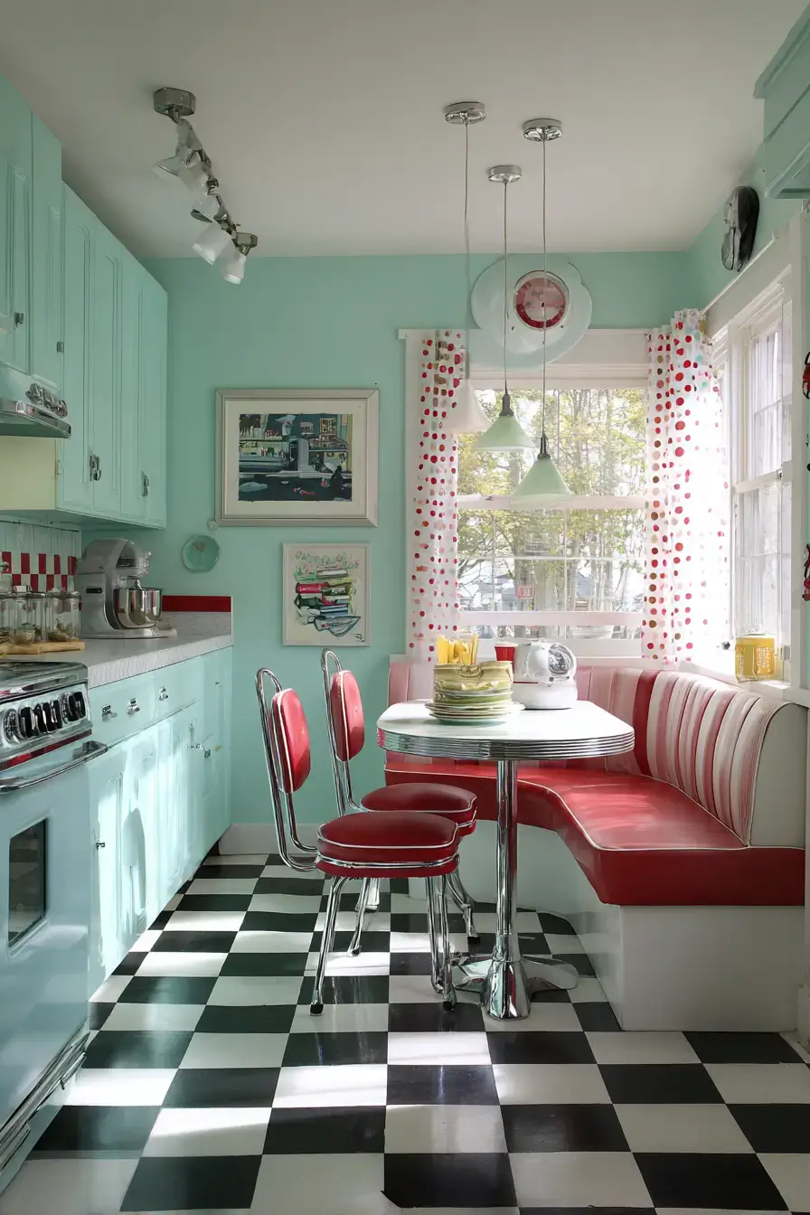 vintage house interior