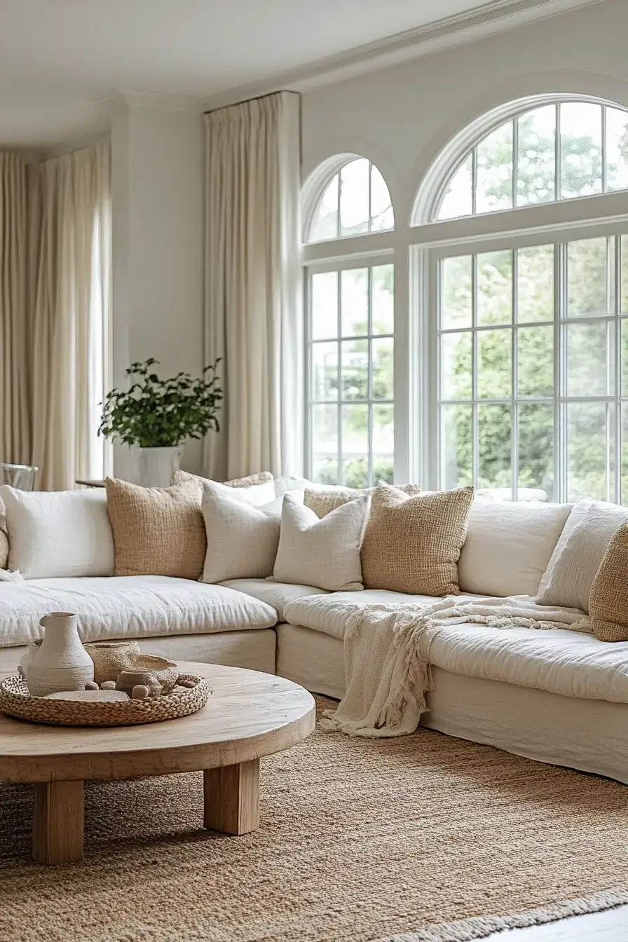 modern cottage interior