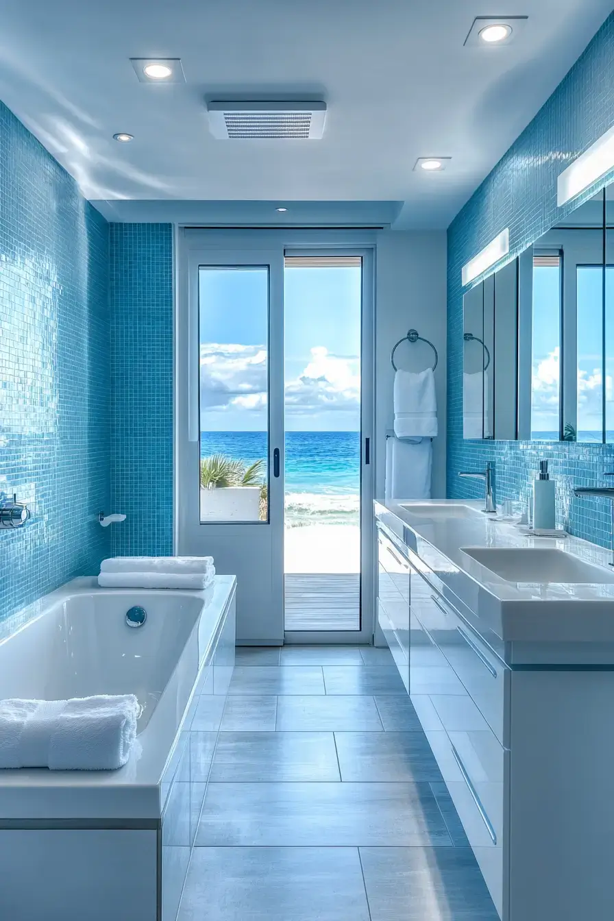 coastal bathroom