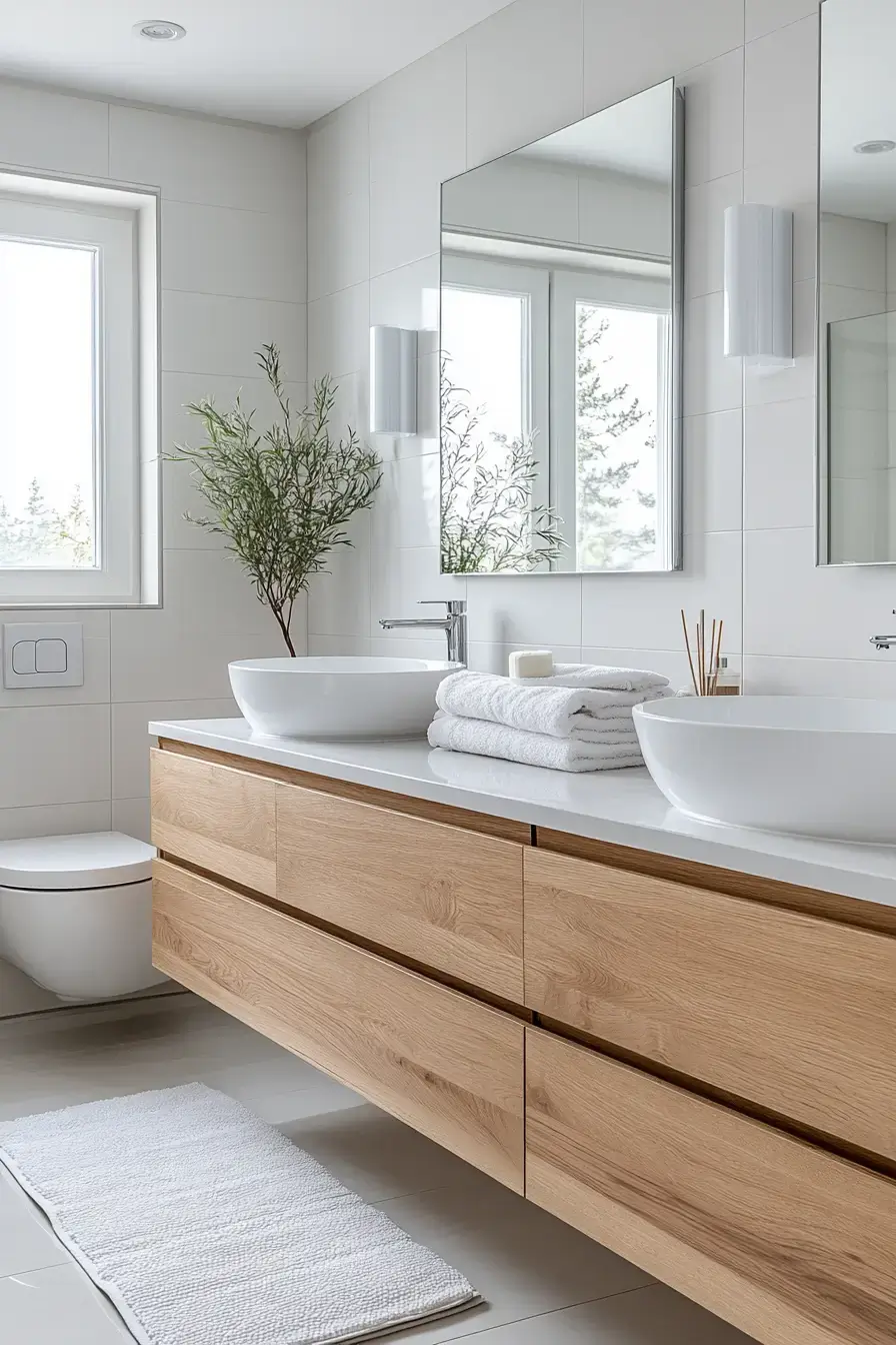 Scandinavian bathroom