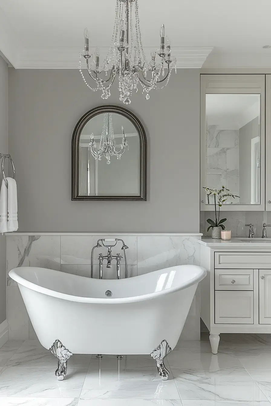 grey bathroom