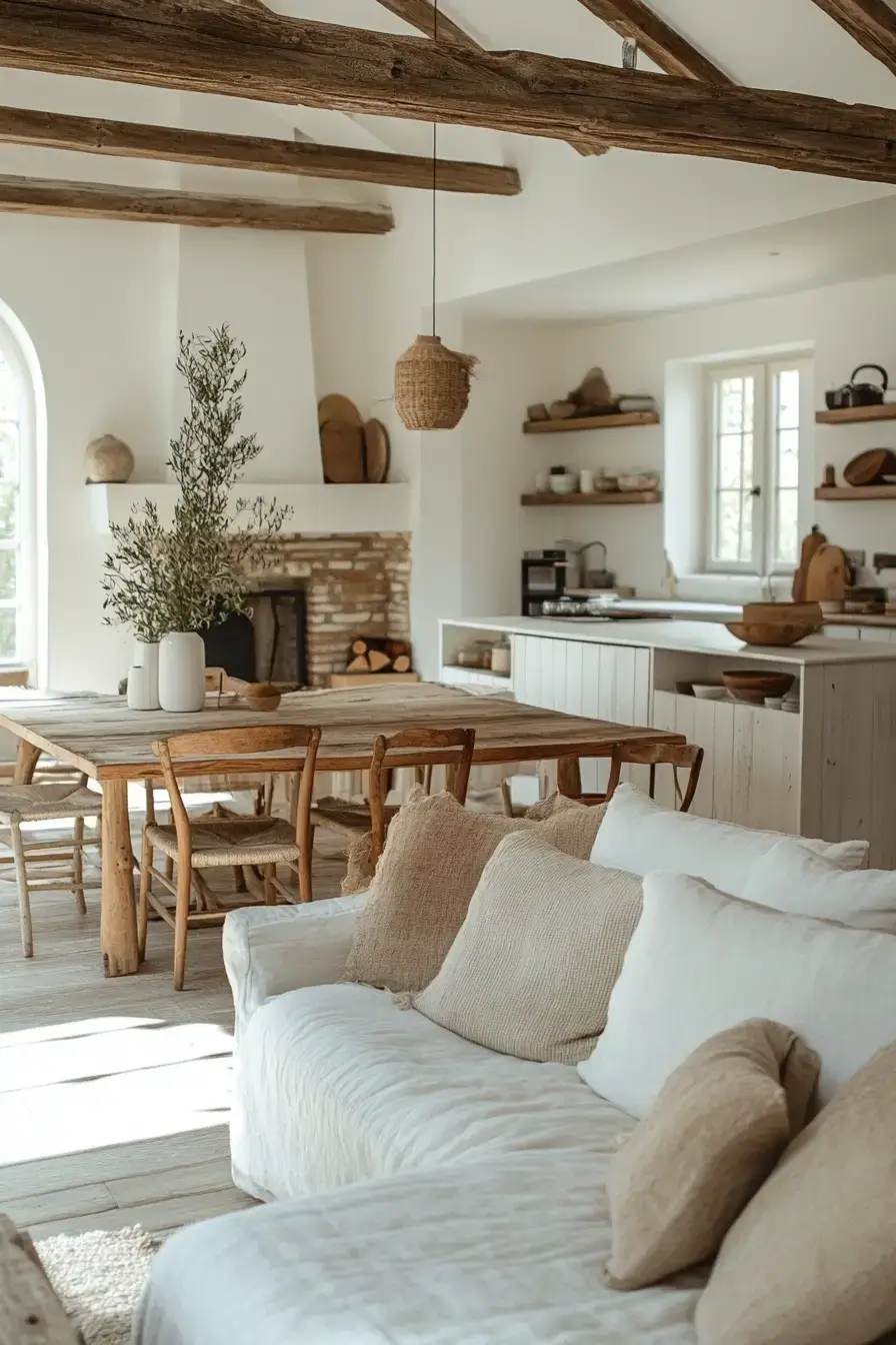 barn house interior
