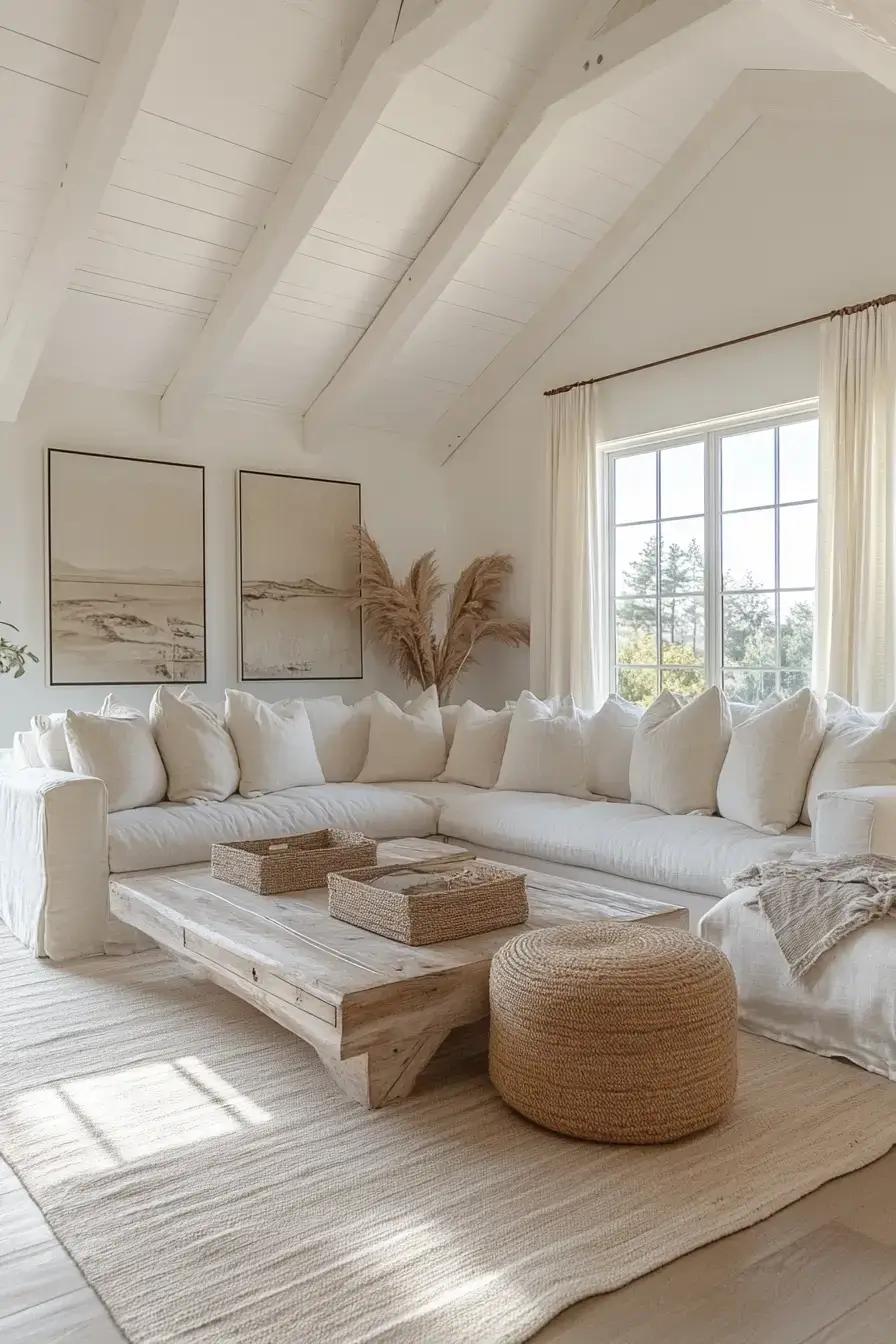 modern cottage interior