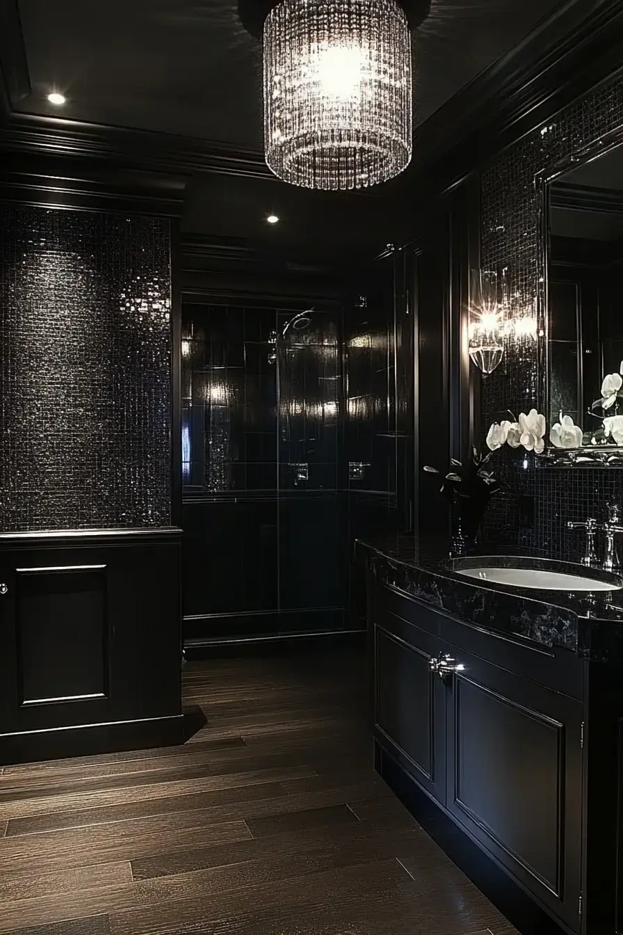 grey bathroom