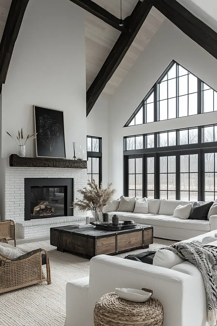 barn house interior