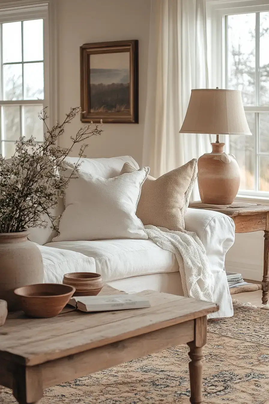 vintage house interior