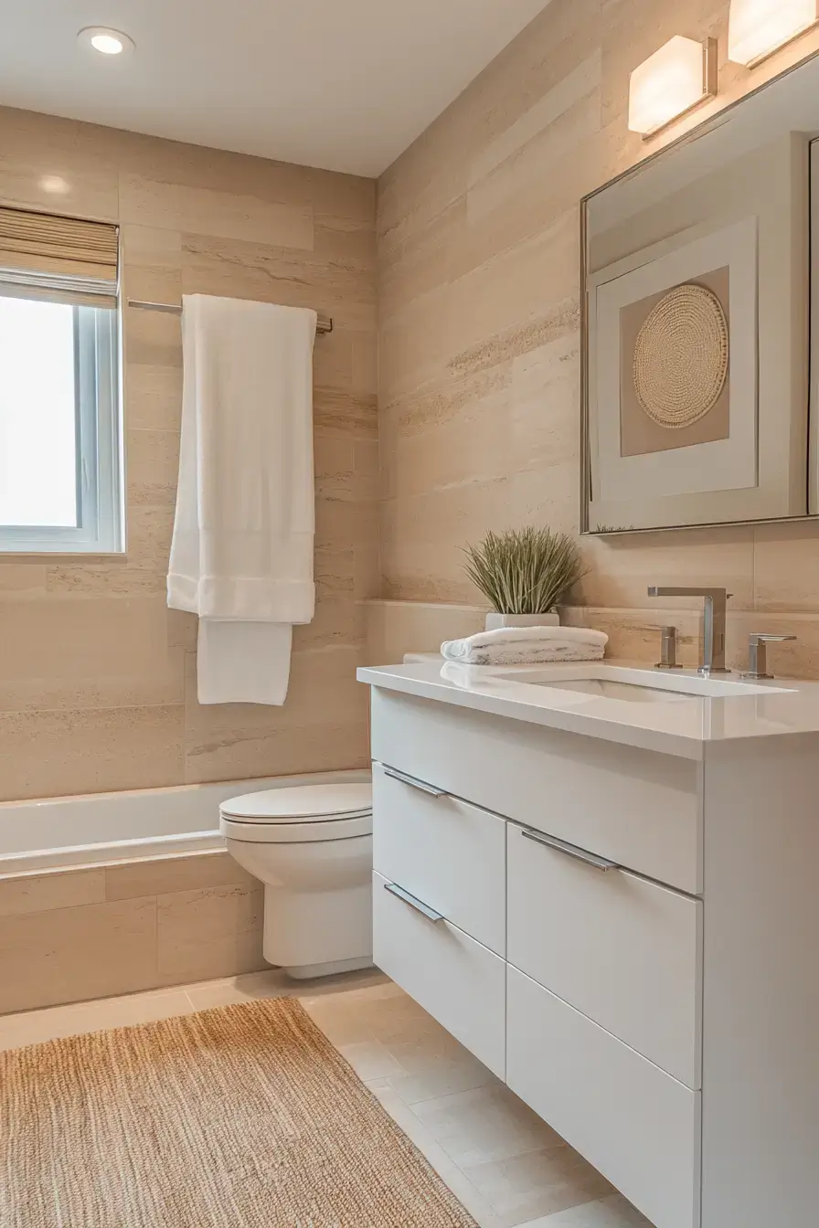 Scandinavian bathroom