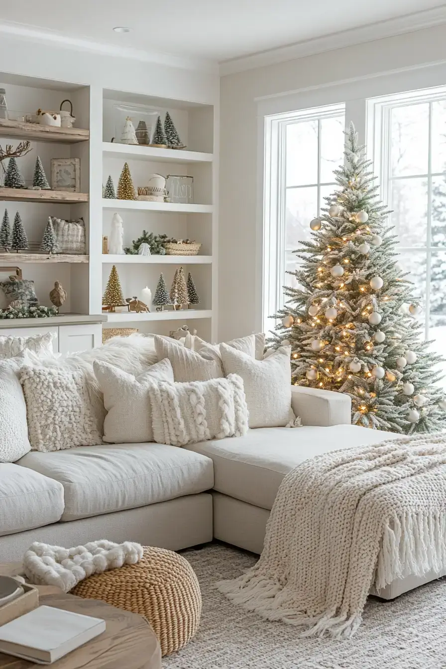 christmas living room