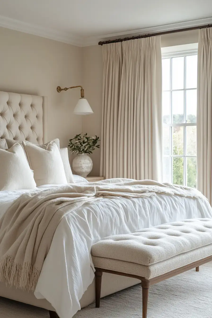 beige bedroom