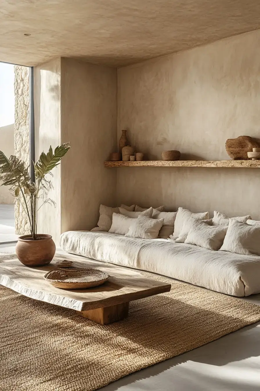 beige living room