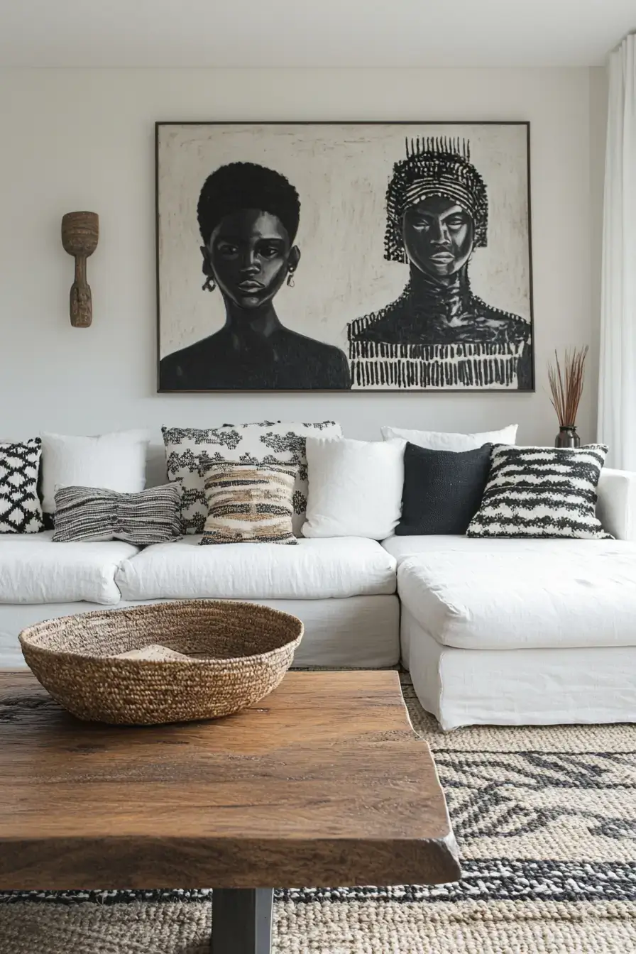 afro chic home decor