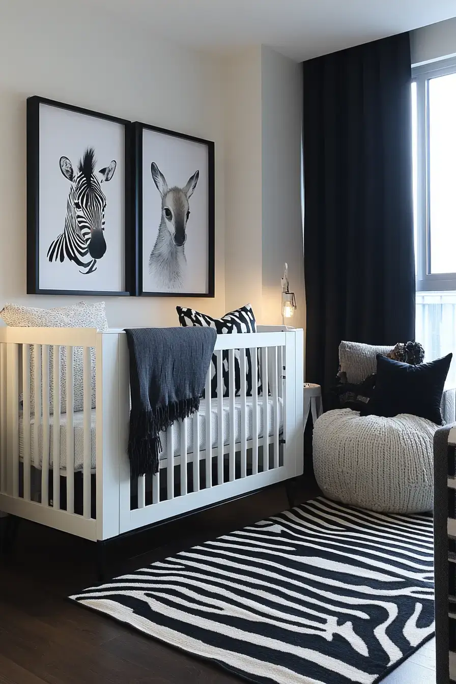 safari baby room