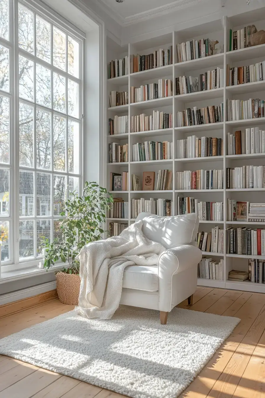 cozy home library