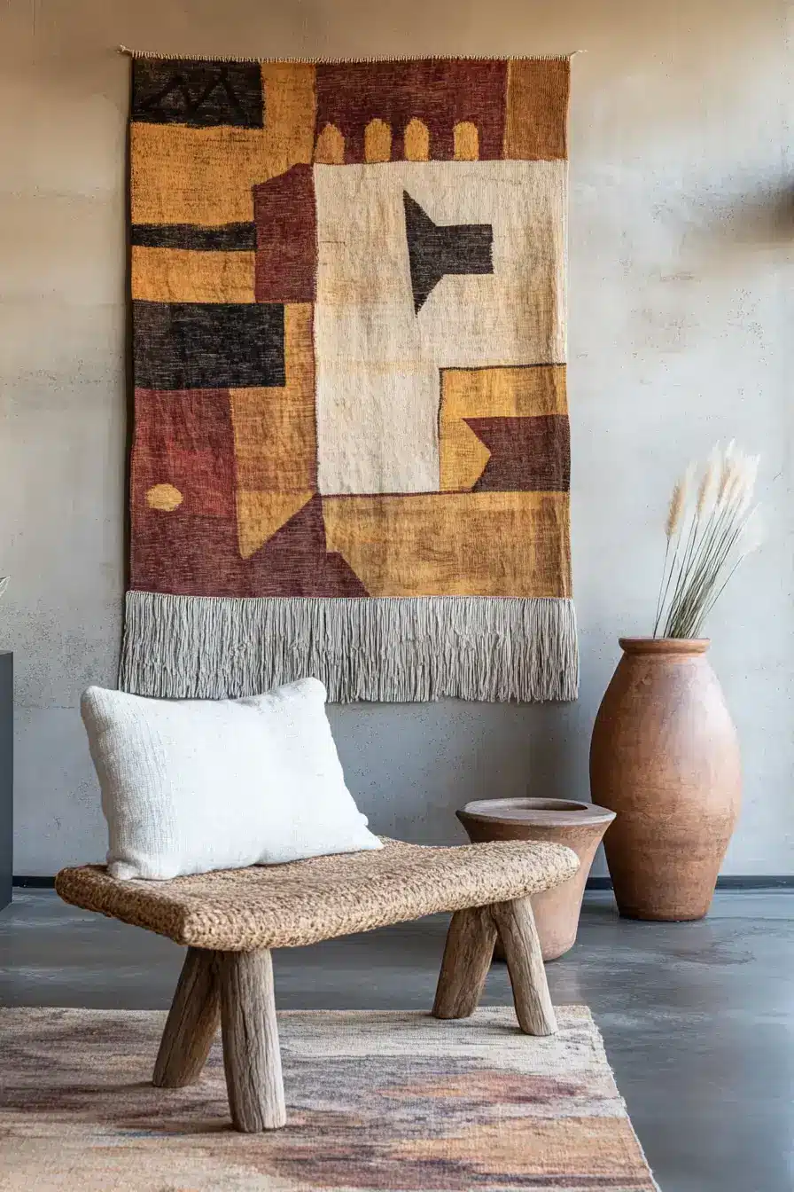 afro bohemian style decor