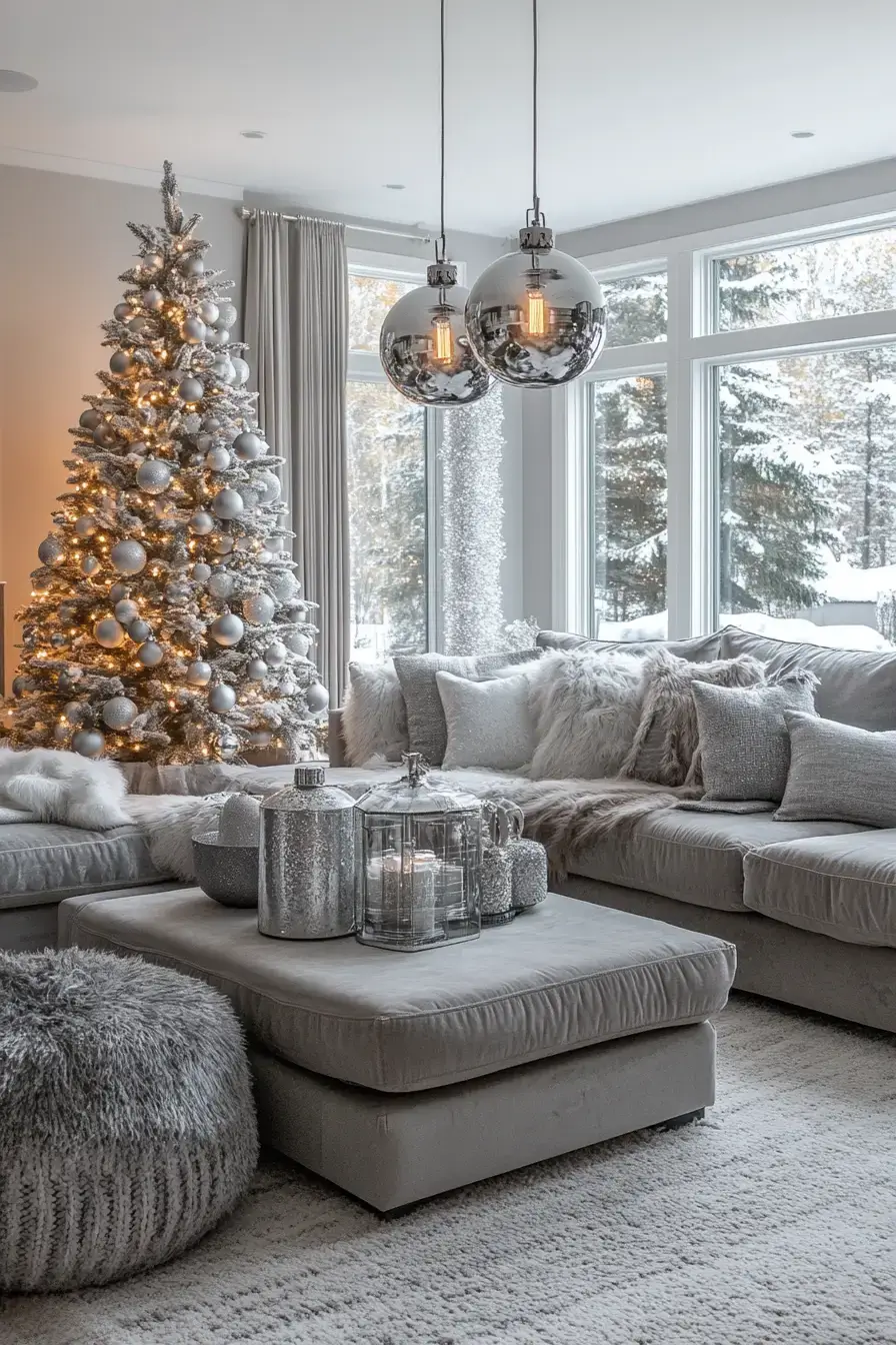 christmas living room