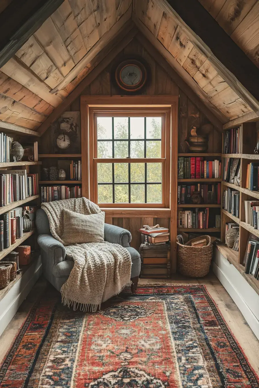 cozy home library