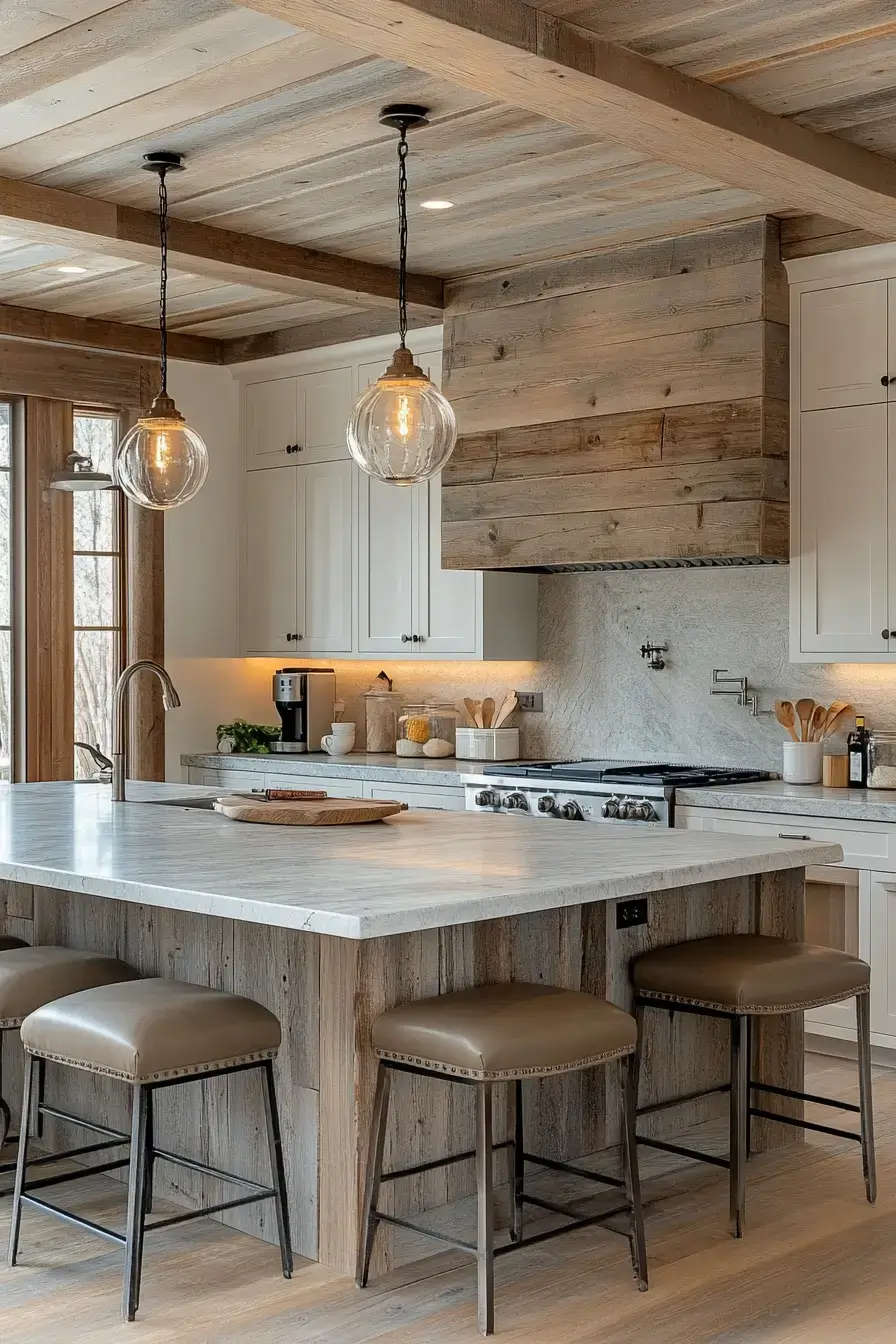 rustic kitchen cabinets