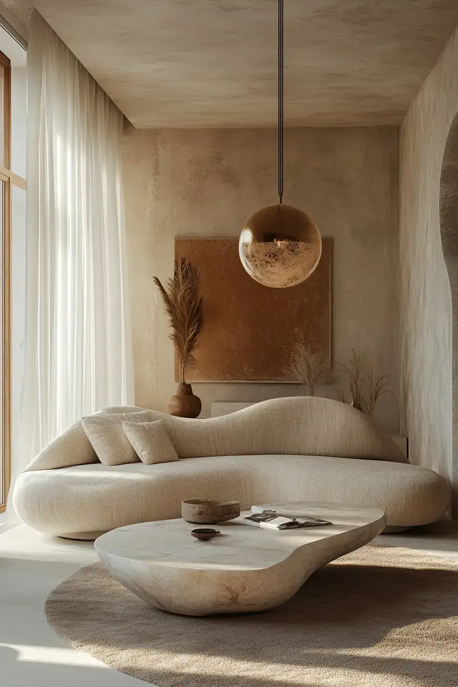 beige living room