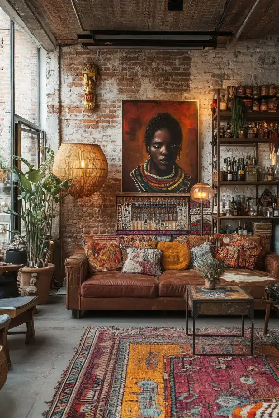 afro boho decor