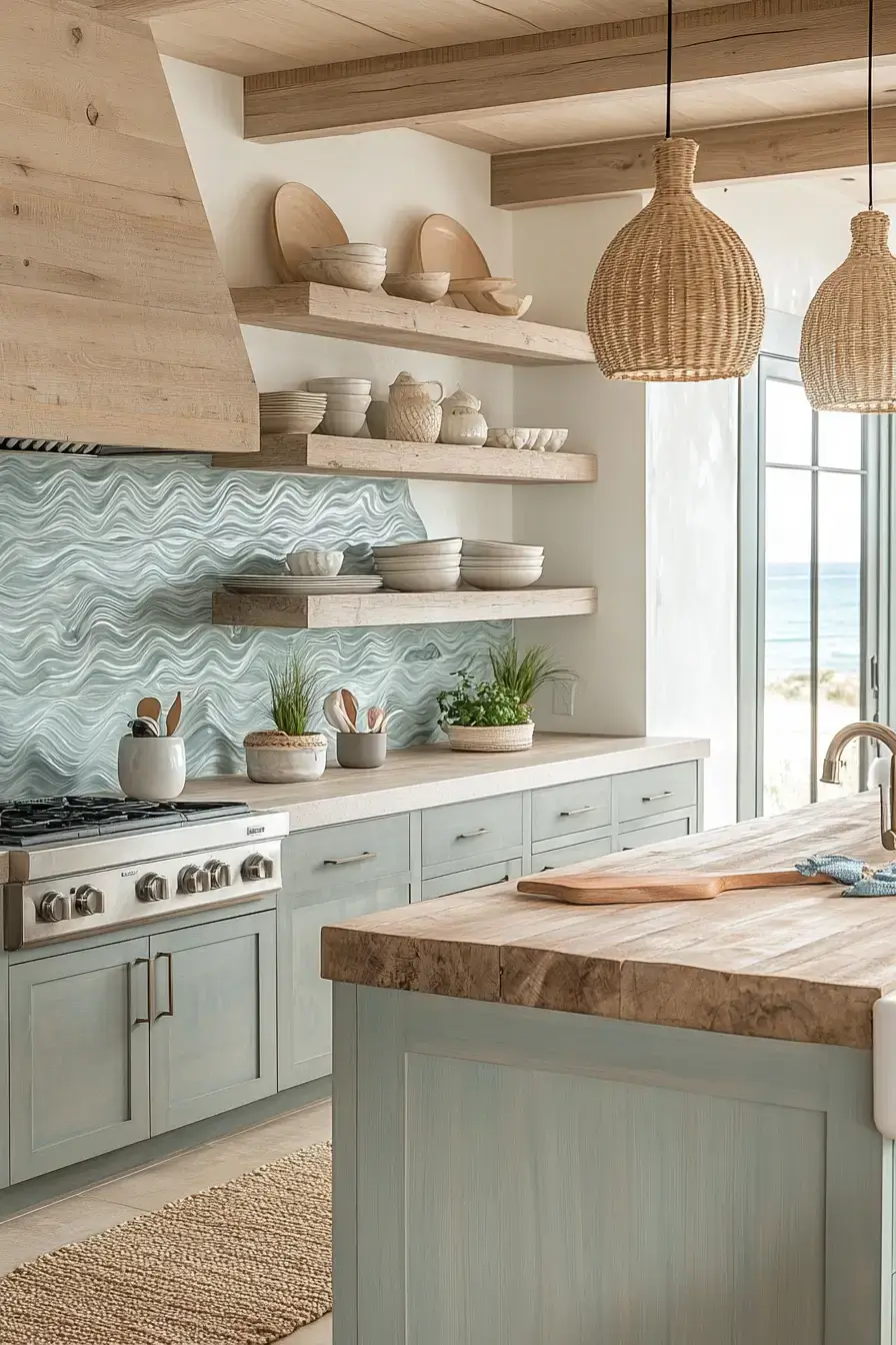 modern coastal kitchen