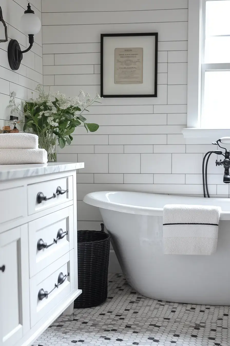 elegant bathroom