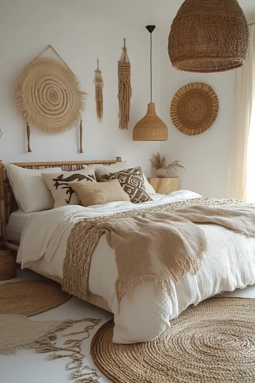 afro boho bedroom