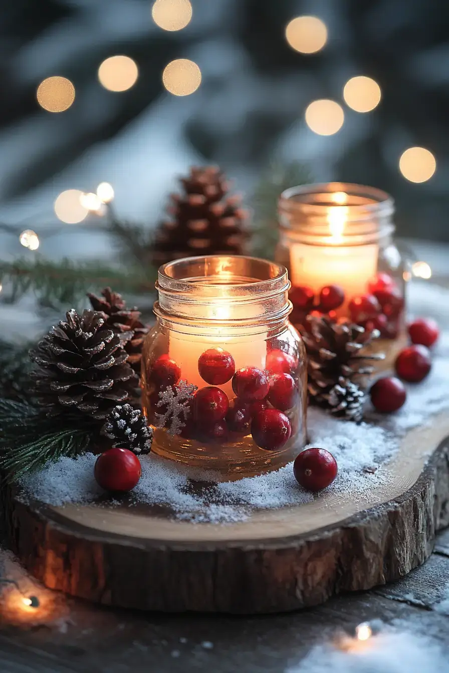 rustic christmas decor