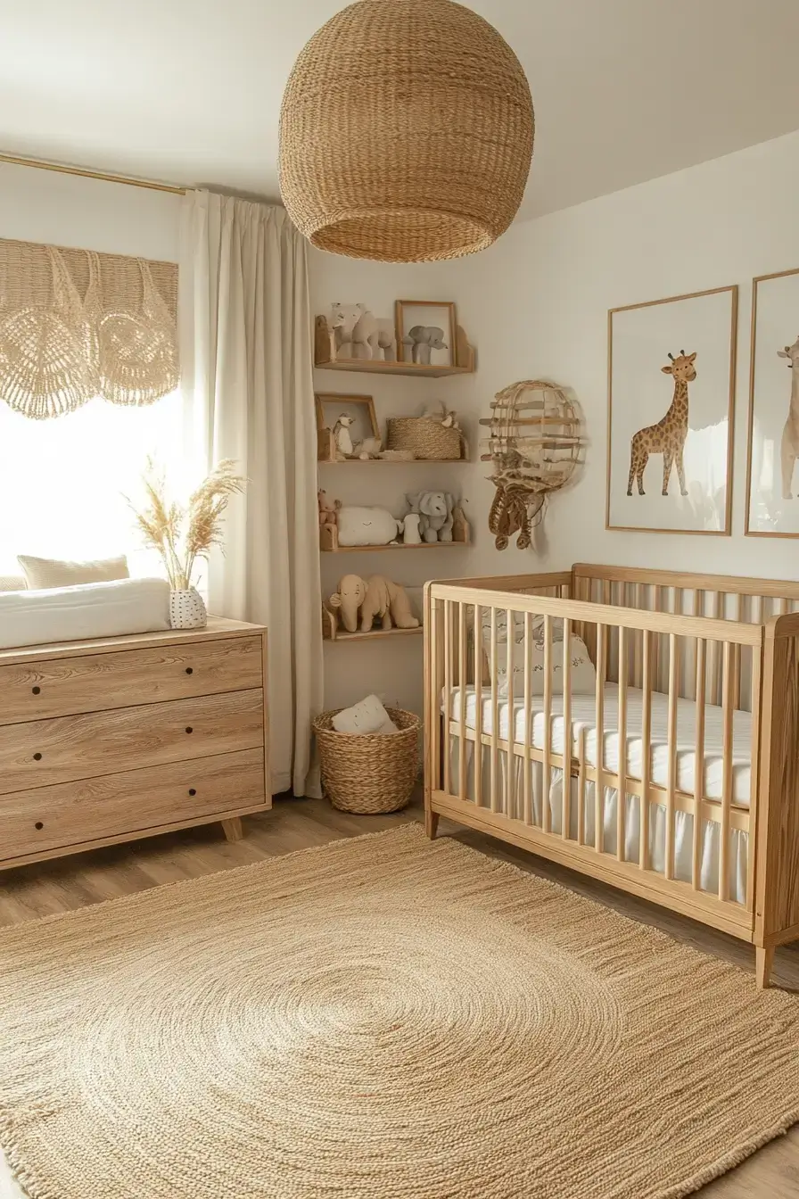 safari baby room