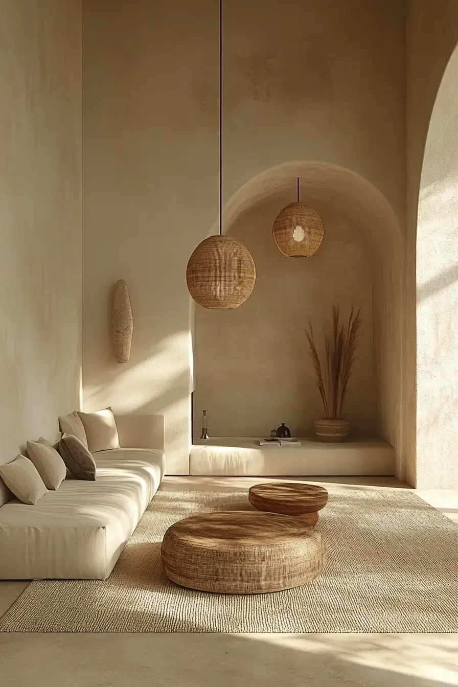 beige living room