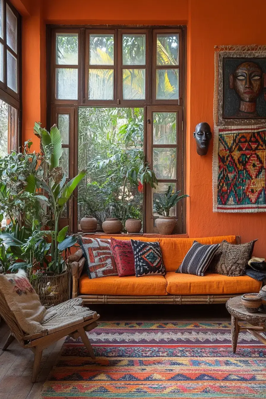 afro boho decor