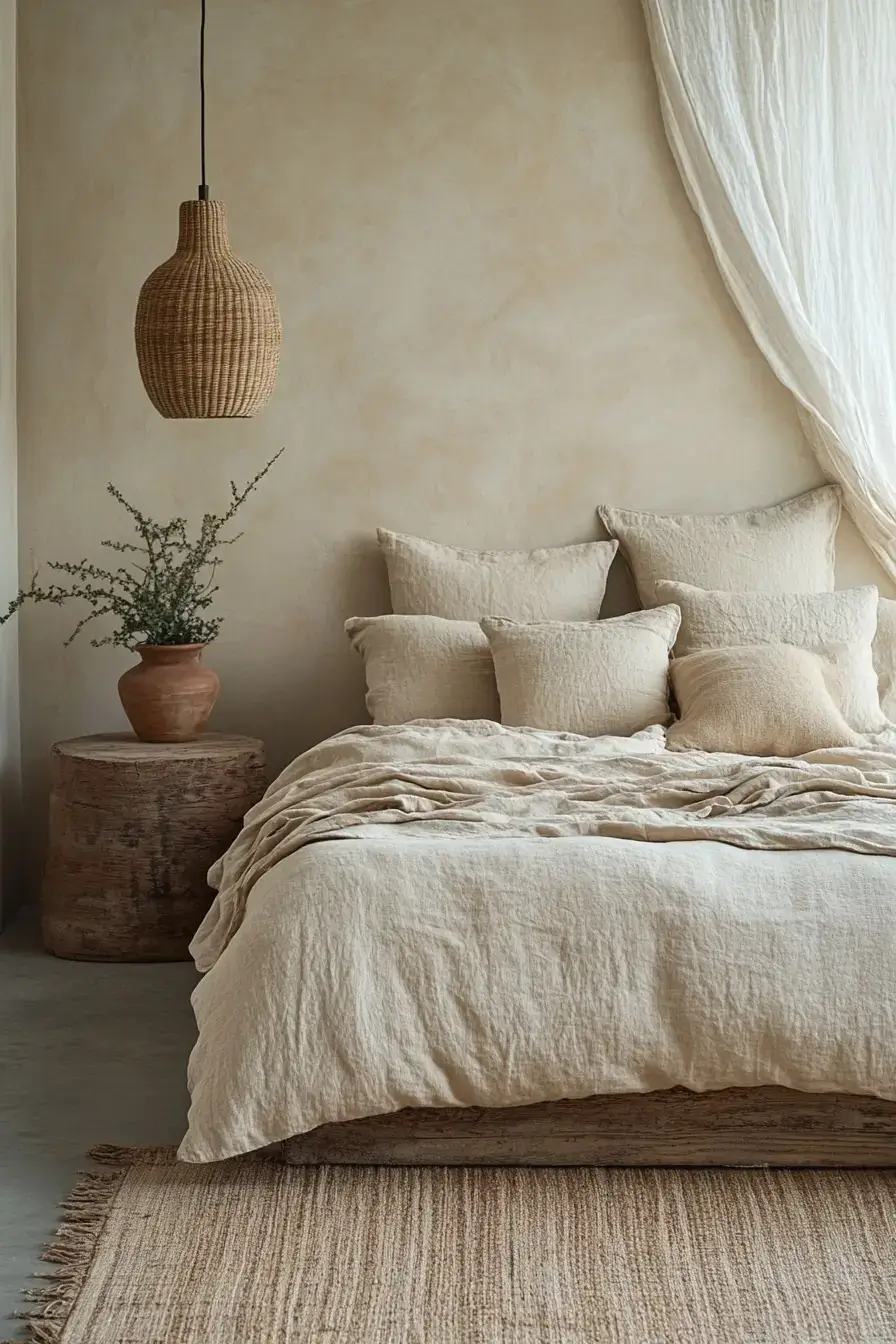 beige bedroom