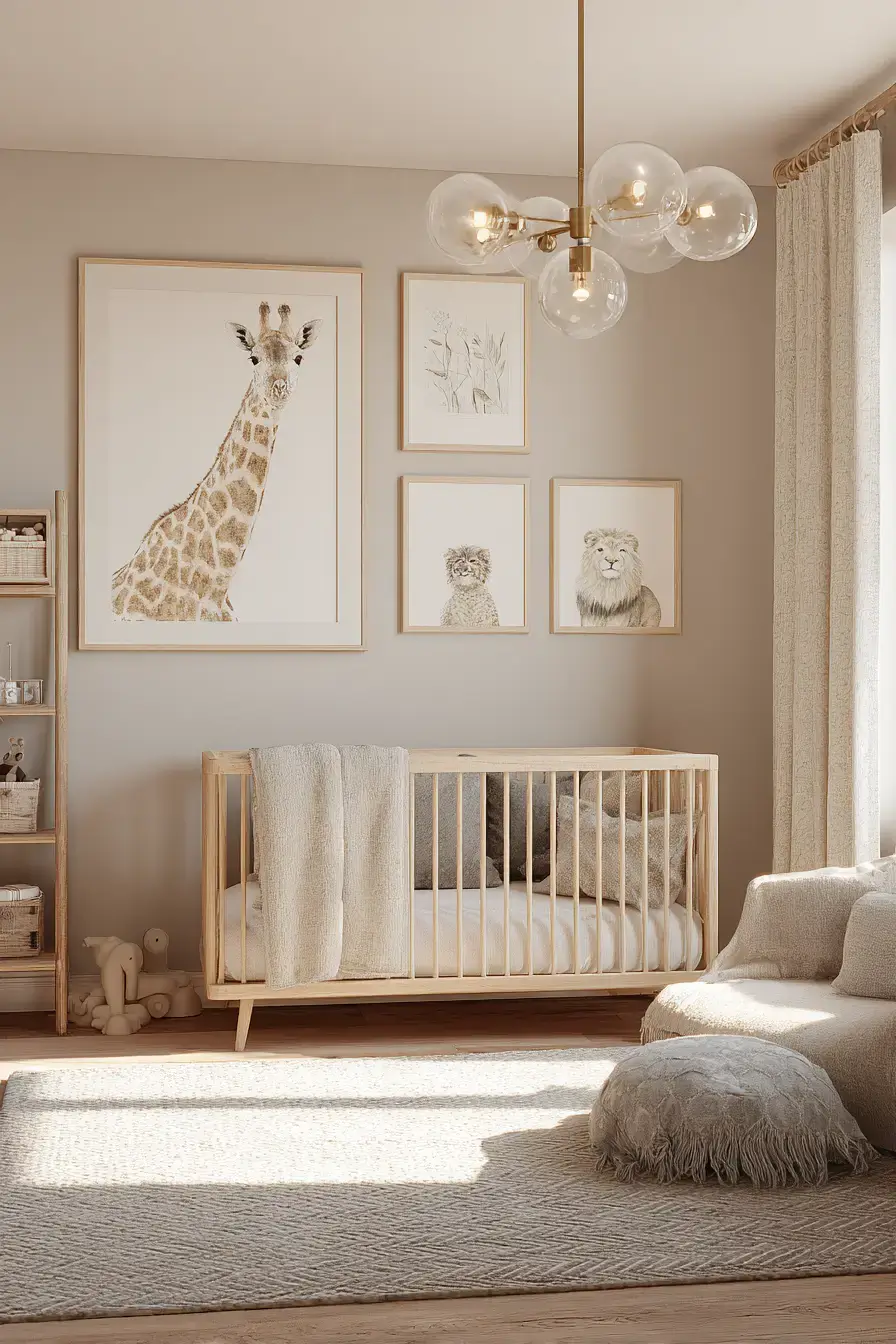 safari baby room
