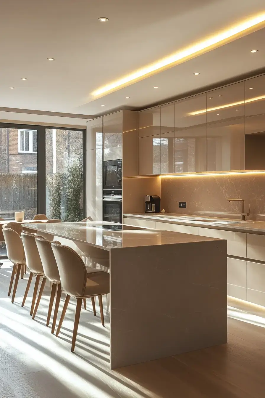 beige kitchen