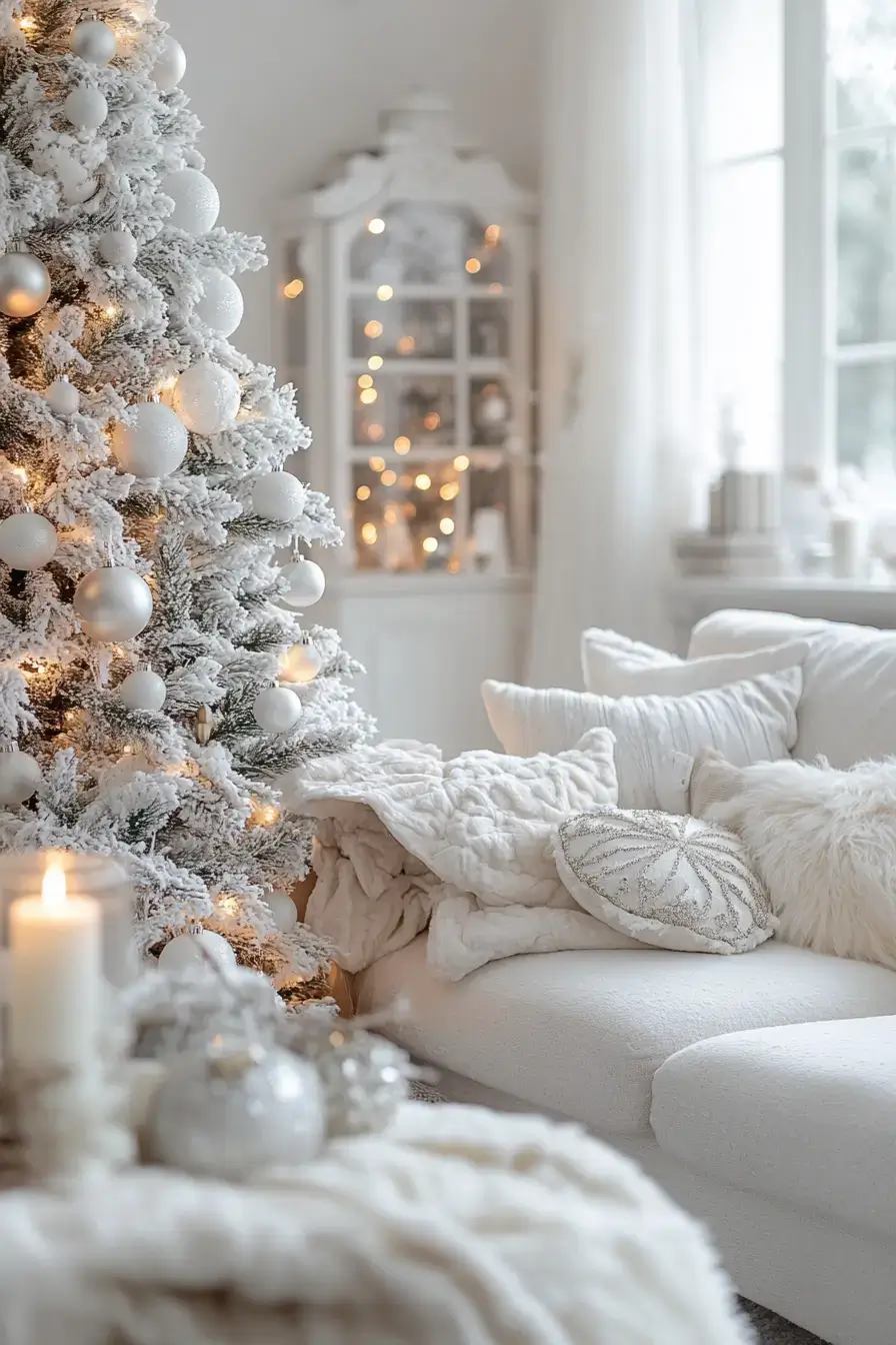 christmas living room