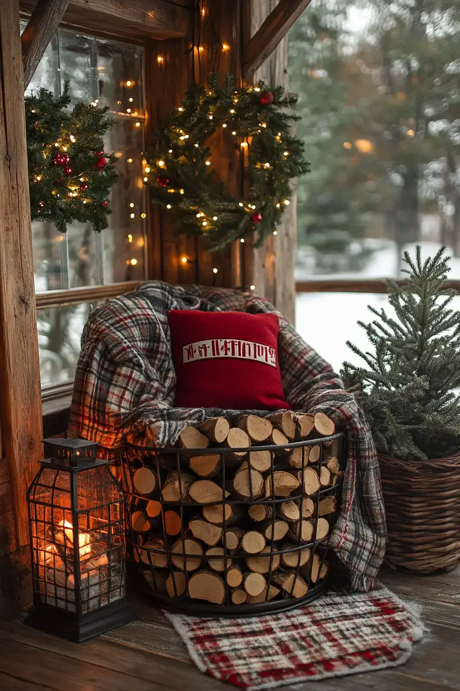 rustic christmas decor