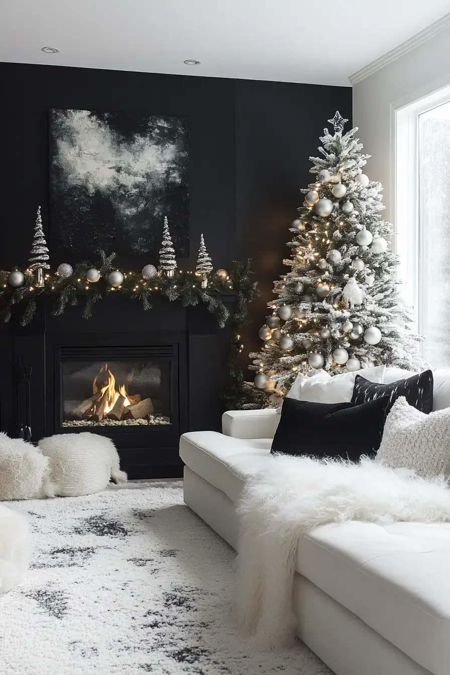 christmas living room