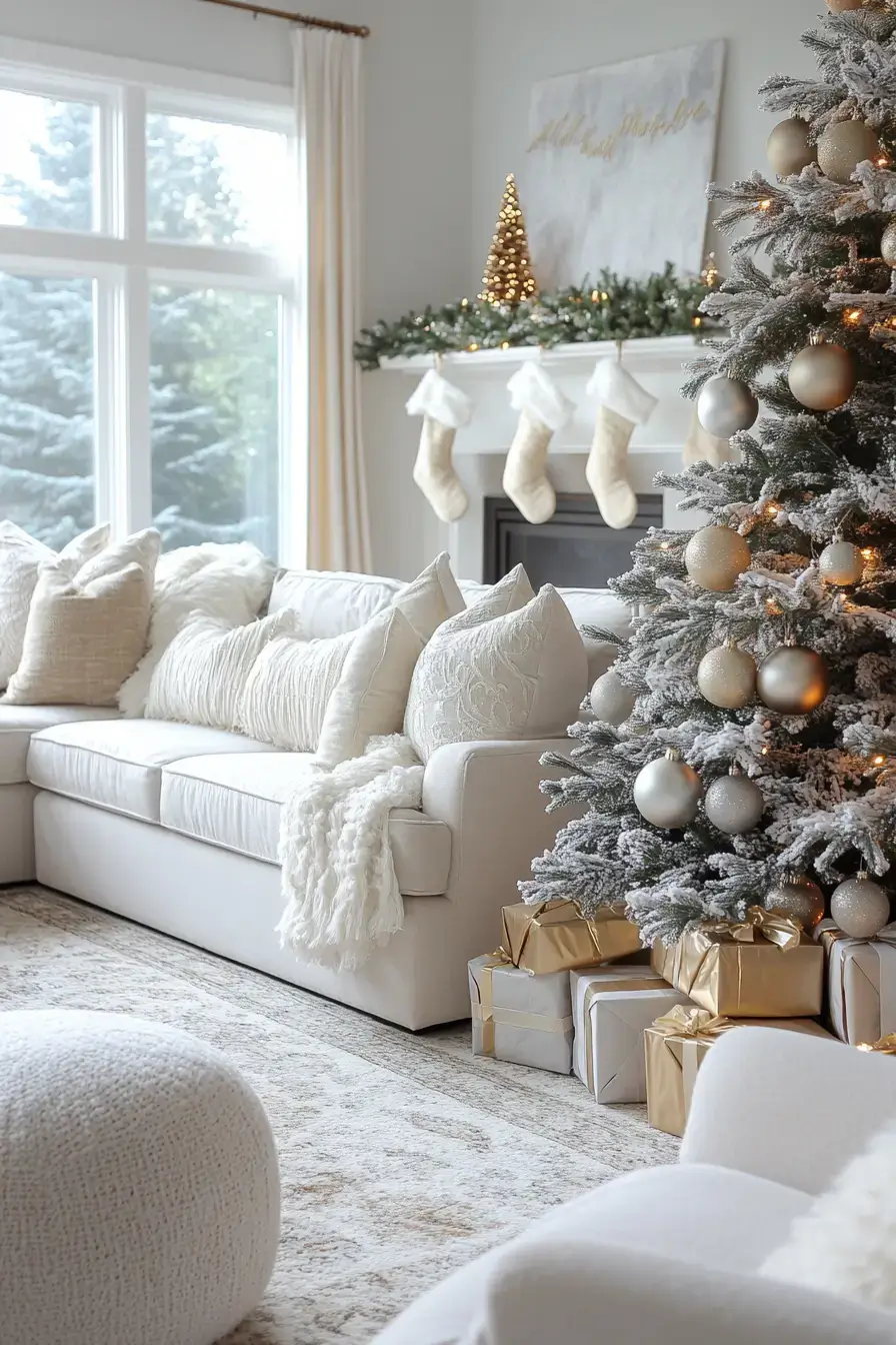 christmas living room