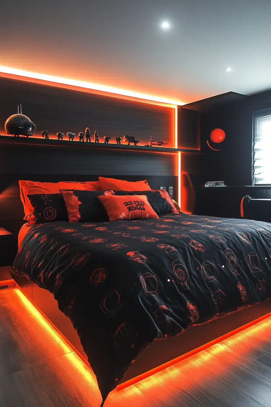 space themed bedroom