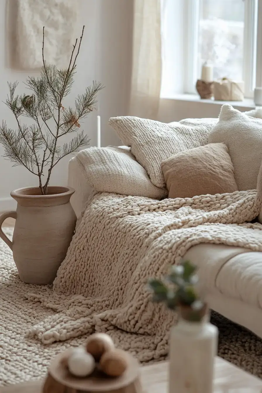 natural christmas decor